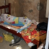 Letto di Reginaldo dove ci dorme il fratello spacciatore